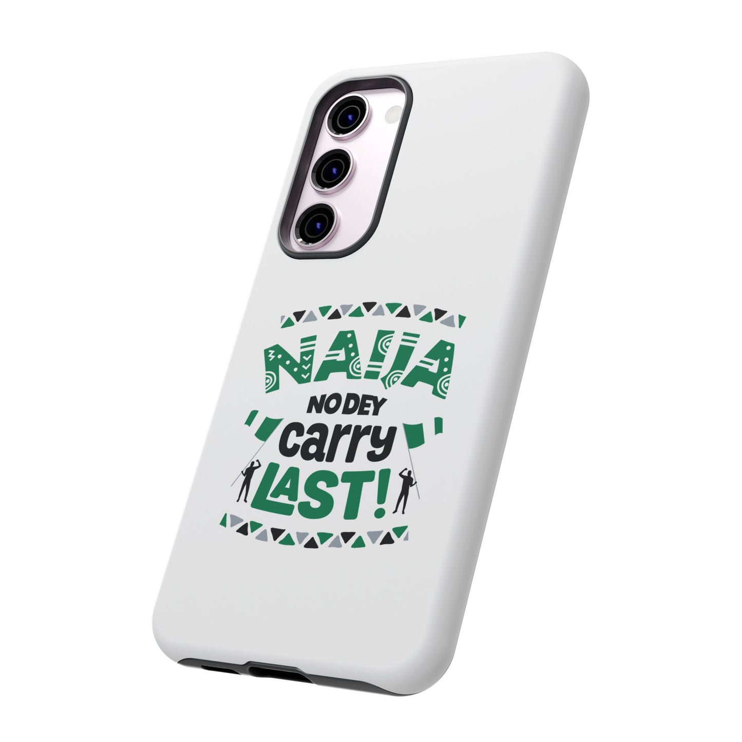 Nigerian-Inspired Tough Phone Case, Unique Gift, Trendy Accessory, Durable Protection, Fun Design for All Occasions