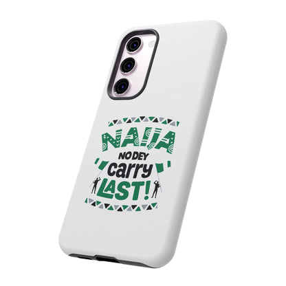 Nigerian-Inspired Tough Phone Case, Unique Gift, Trendy Accessory, Durable Protection, Fun Design for All Occasions