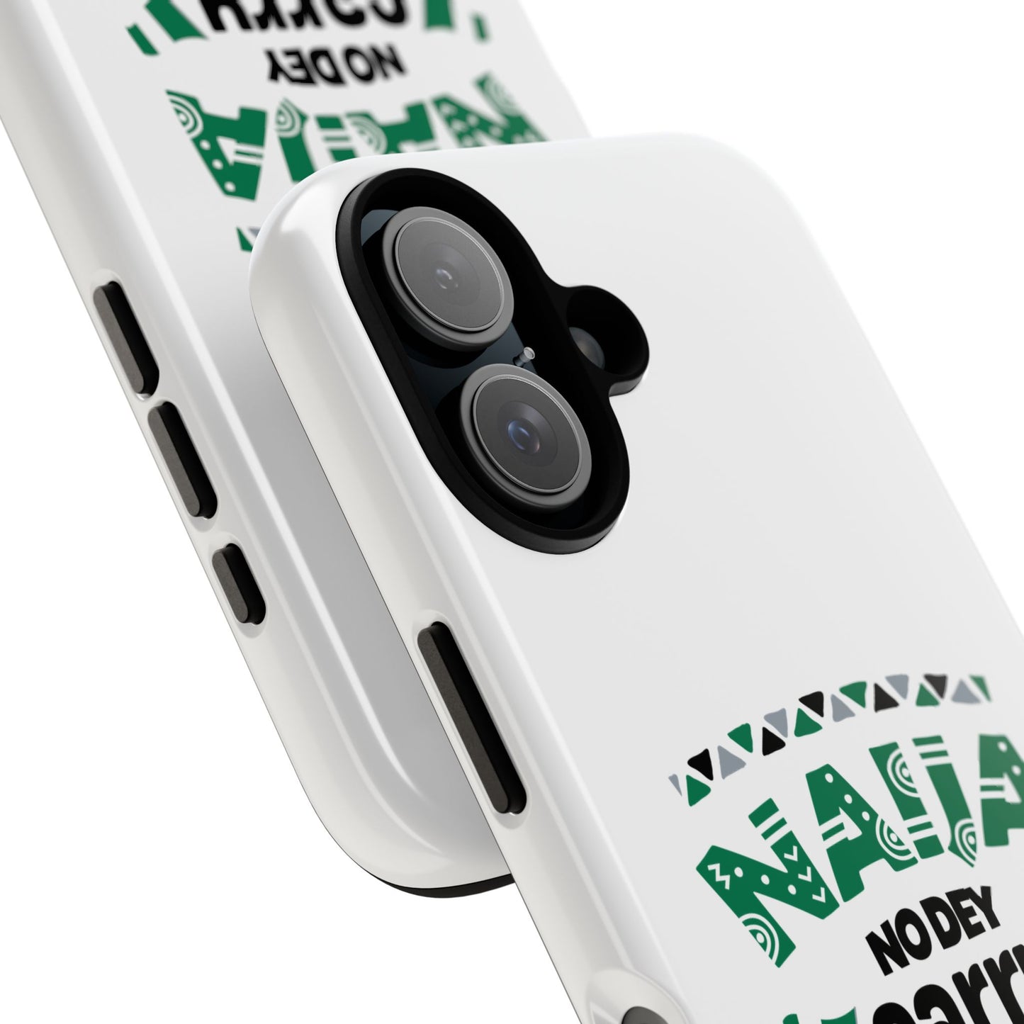 Nigerian-Inspired Tough Phone Case, Unique Gift, Trendy Accessory, Durable Protection, Fun Design for All Occasions