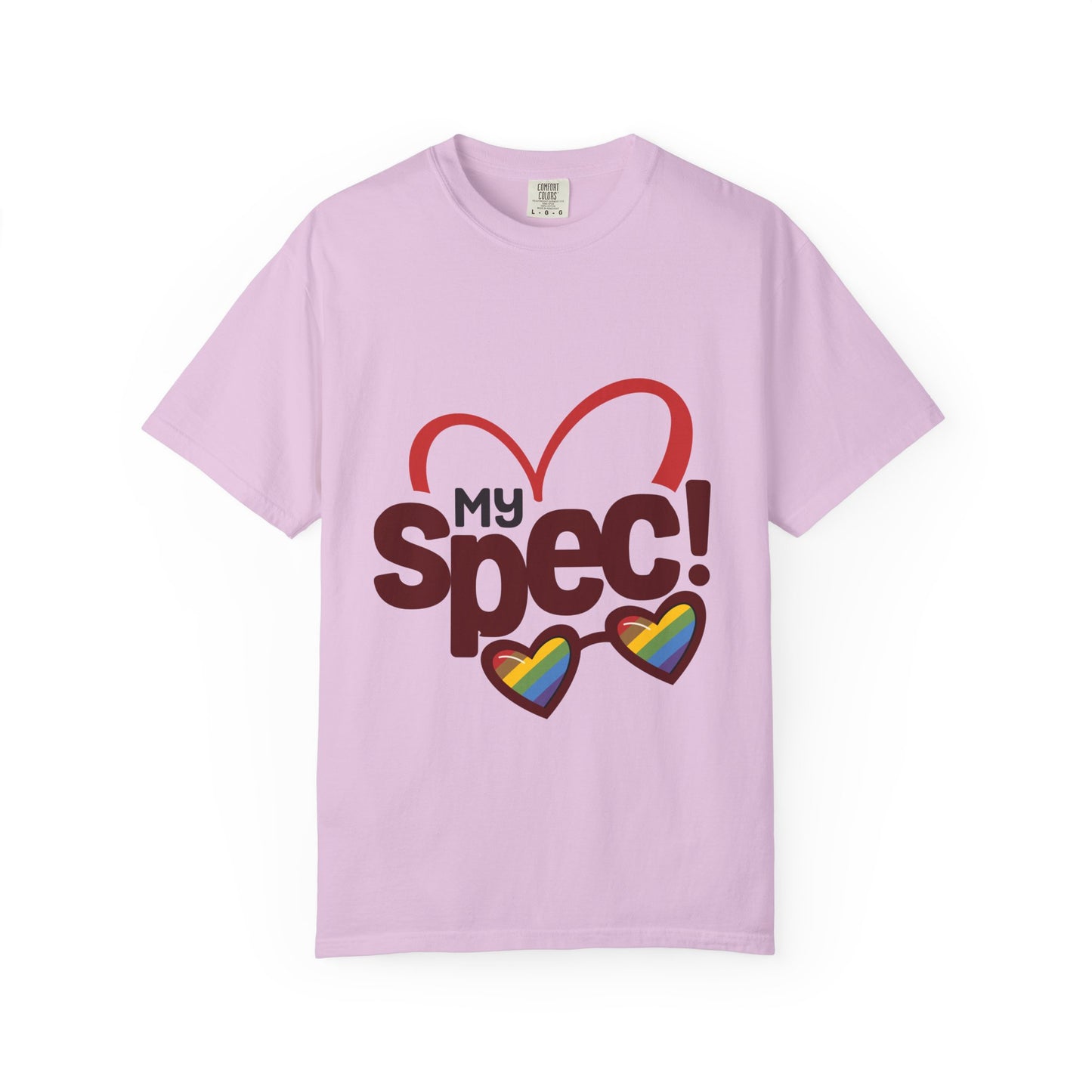 My Spec! T-Shirt – Pride Heart Sunglasses Awareness Tee