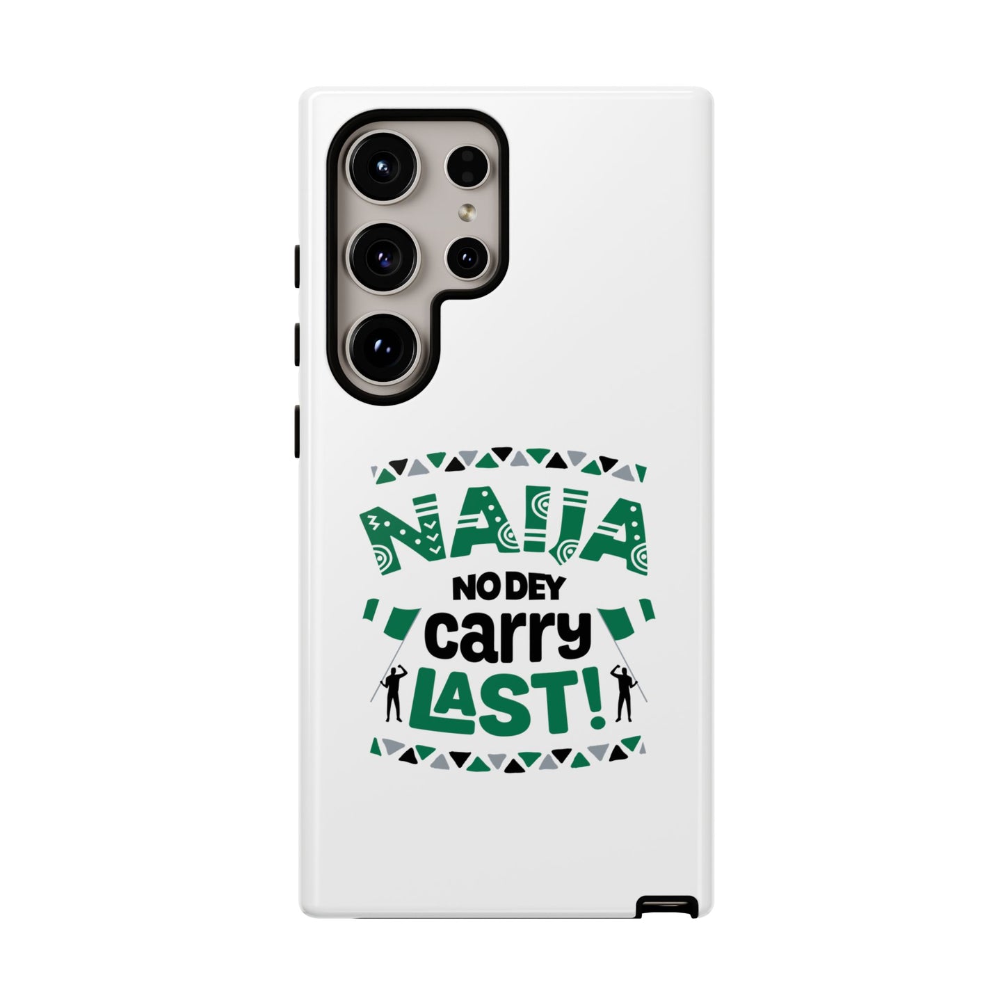 Nigerian-Inspired Tough Phone Case, Unique Gift, Trendy Accessory, Durable Protection, Fun Design for All Occasions
