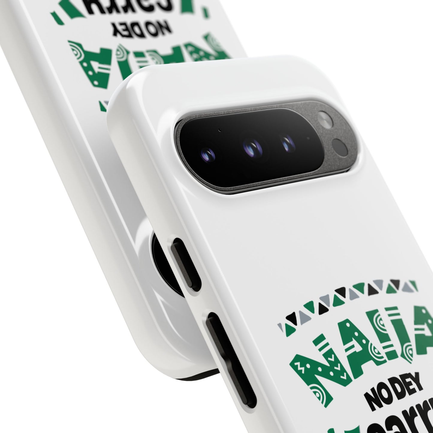 Nigerian-Inspired Tough Phone Case, Unique Gift, Trendy Accessory, Durable Protection, Fun Design for All Occasions