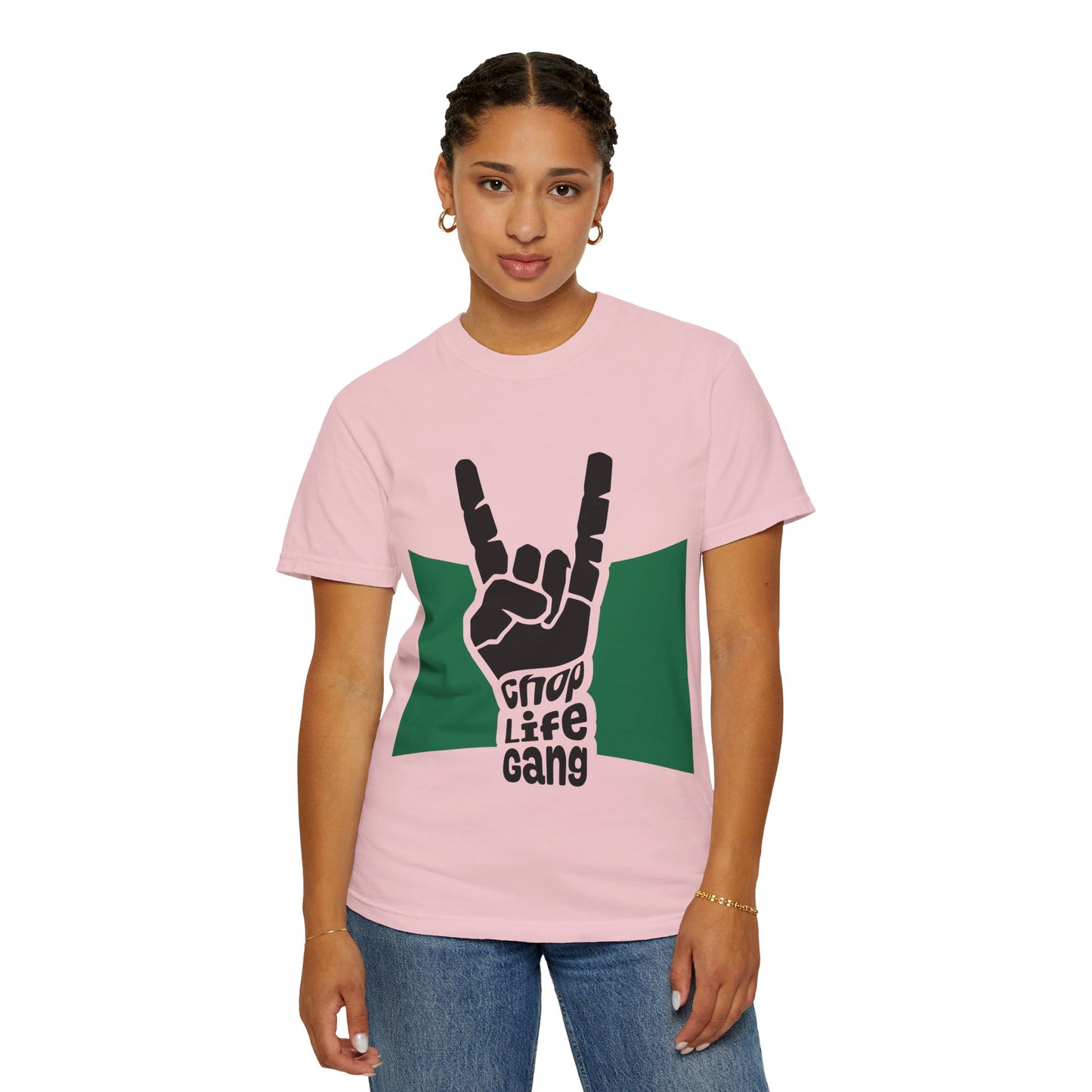 Chop Life Gang T-Shirt — Rock Hand Graphic Tee