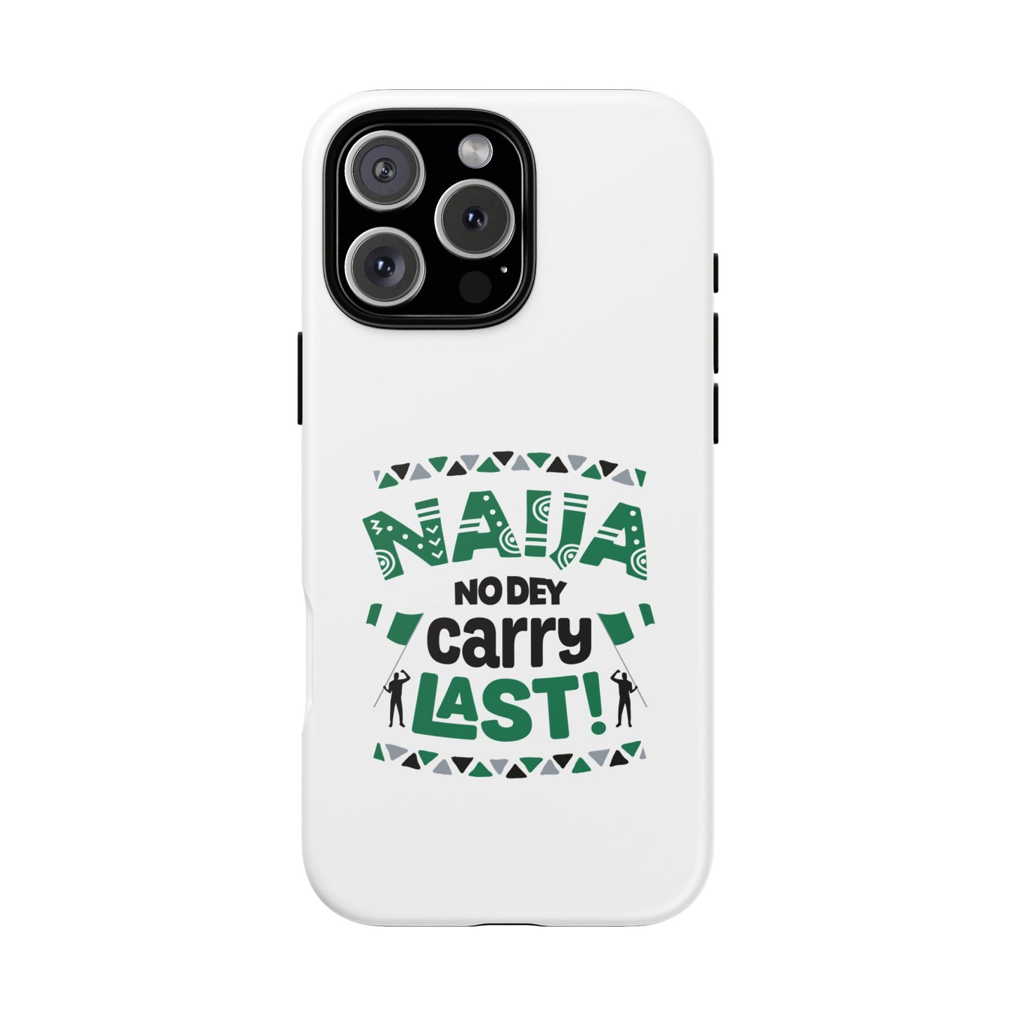 Nigerian-Inspired Tough Phone Case, Unique Gift, Trendy Accessory, Durable Protection, Fun Design for All Occasions