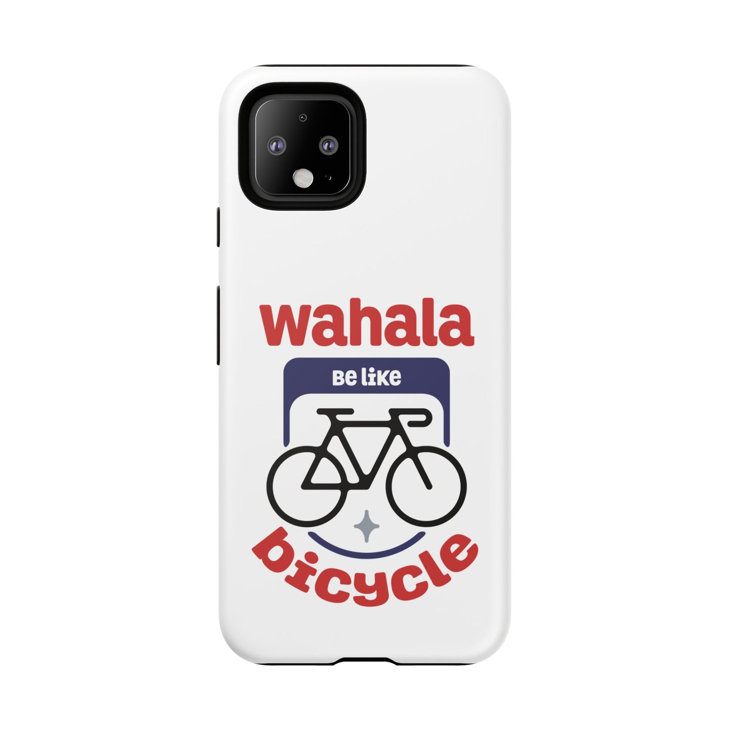 Bicycle Phone Case | Wahala Be Like | Tough Cases | Gift for Cyclists | Funny Phone Cover | Trendy Cycling Accessories