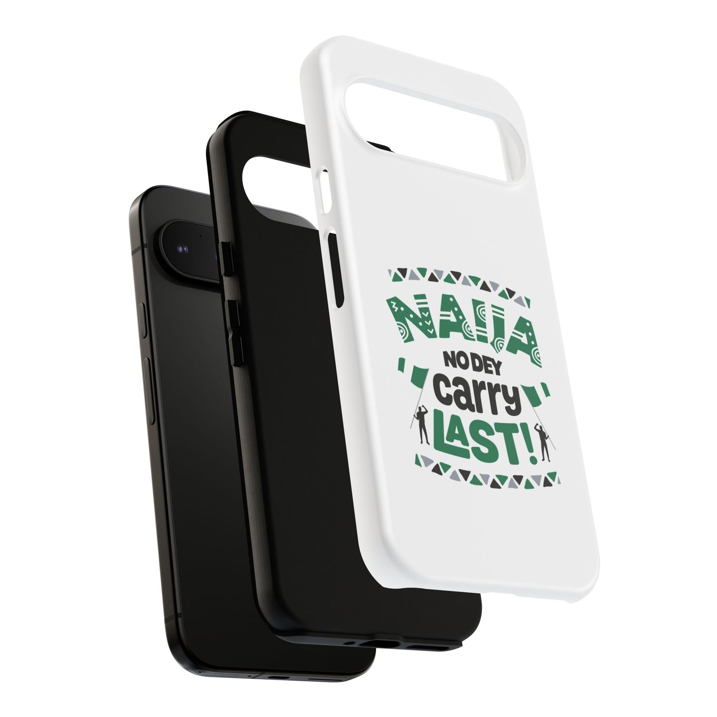 Nigerian-Inspired Tough Phone Case, Unique Gift, Trendy Accessory, Durable Protection, Fun Design for All Occasions