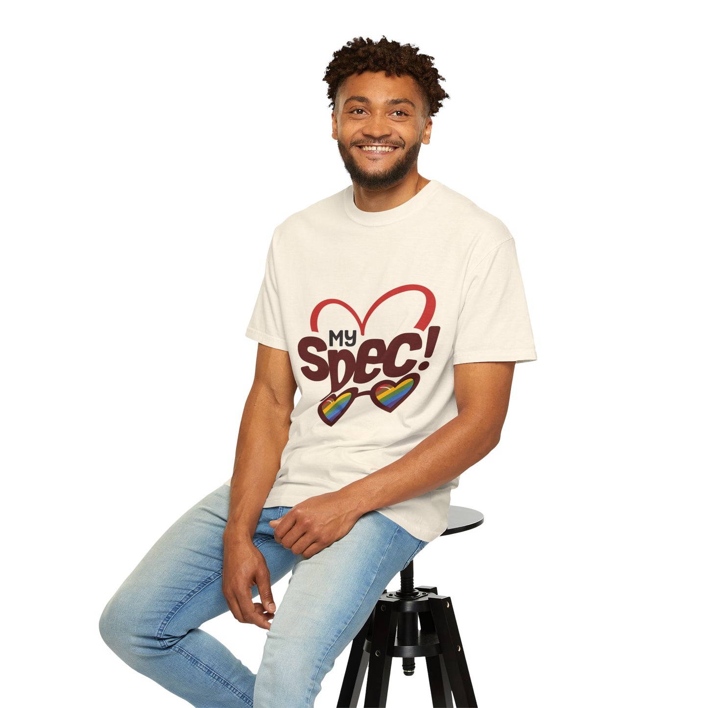My Spec! T-Shirt – Pride Heart Sunglasses Awareness Tee