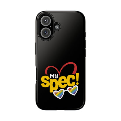 “My Spec!” Rainbow Heart Pride Protective Case