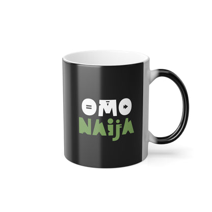 Omo Naija Color-Changing Coffee Mug — 11oz