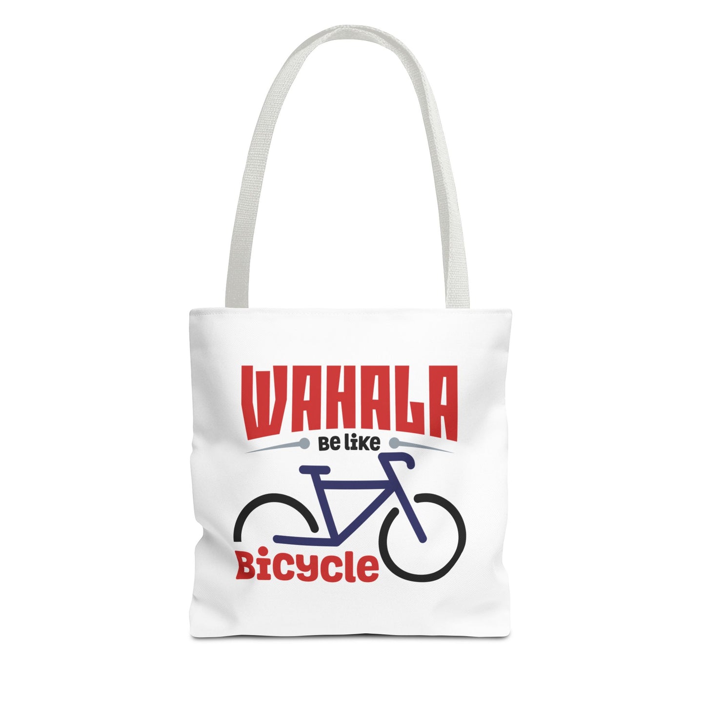 Wahala be like Bicycle Tote Bag | Eco-Friendly Shopping, Travel, Beach, Gym, Stylish Gift