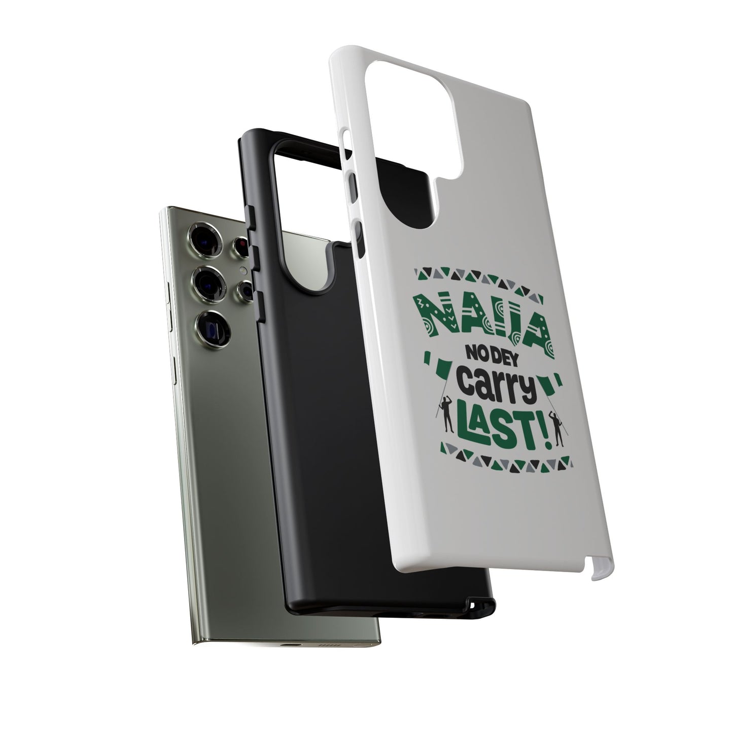 Nigerian-Inspired Tough Phone Case, Unique Gift, Trendy Accessory, Durable Protection, Fun Design for All Occasions