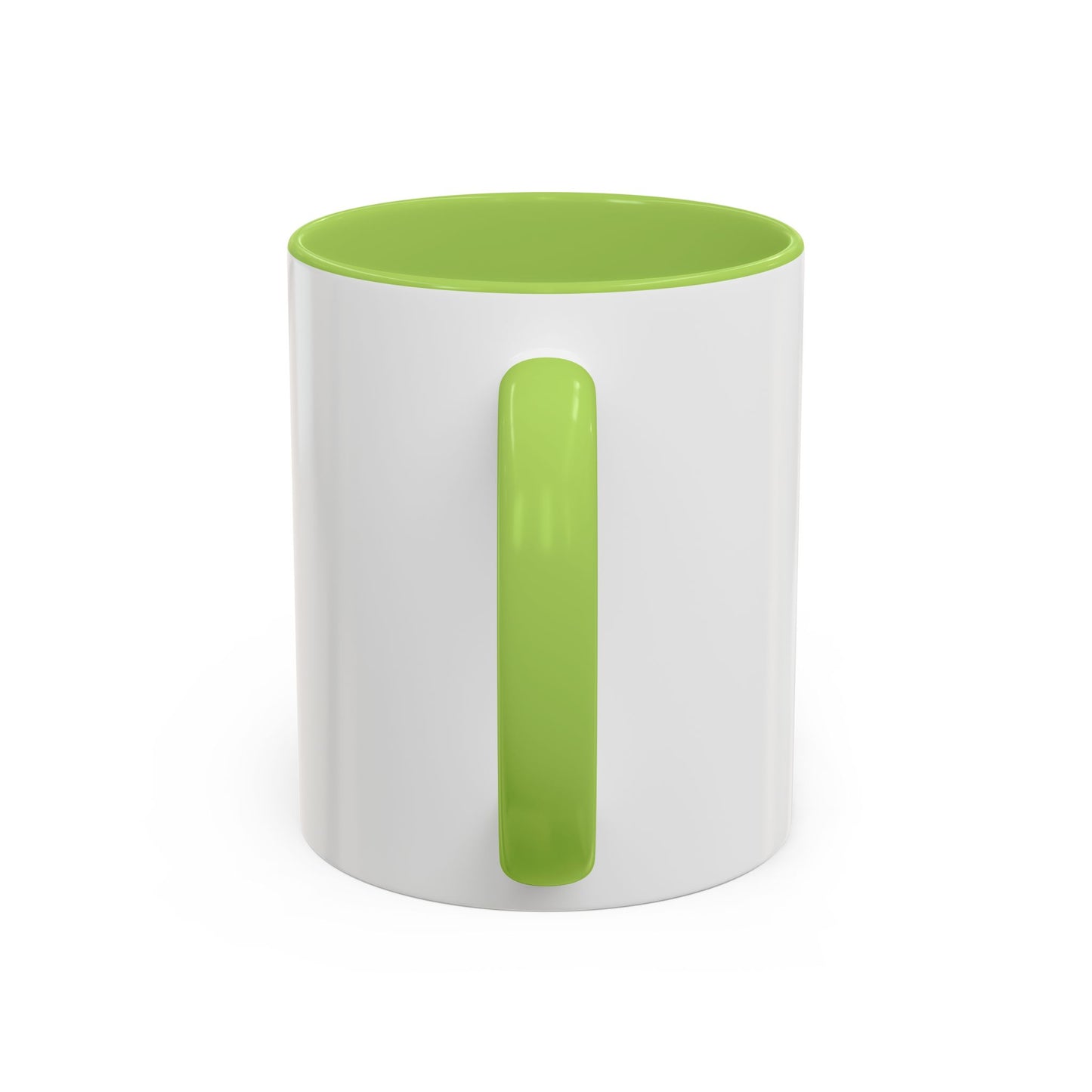 'OMO NAIJA' Accent Coffee Mug — Bold Green & Black