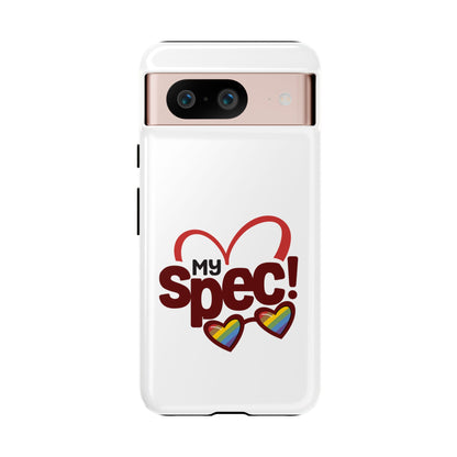 My Spec! Phone Case — Rainbow Heart Protective Case