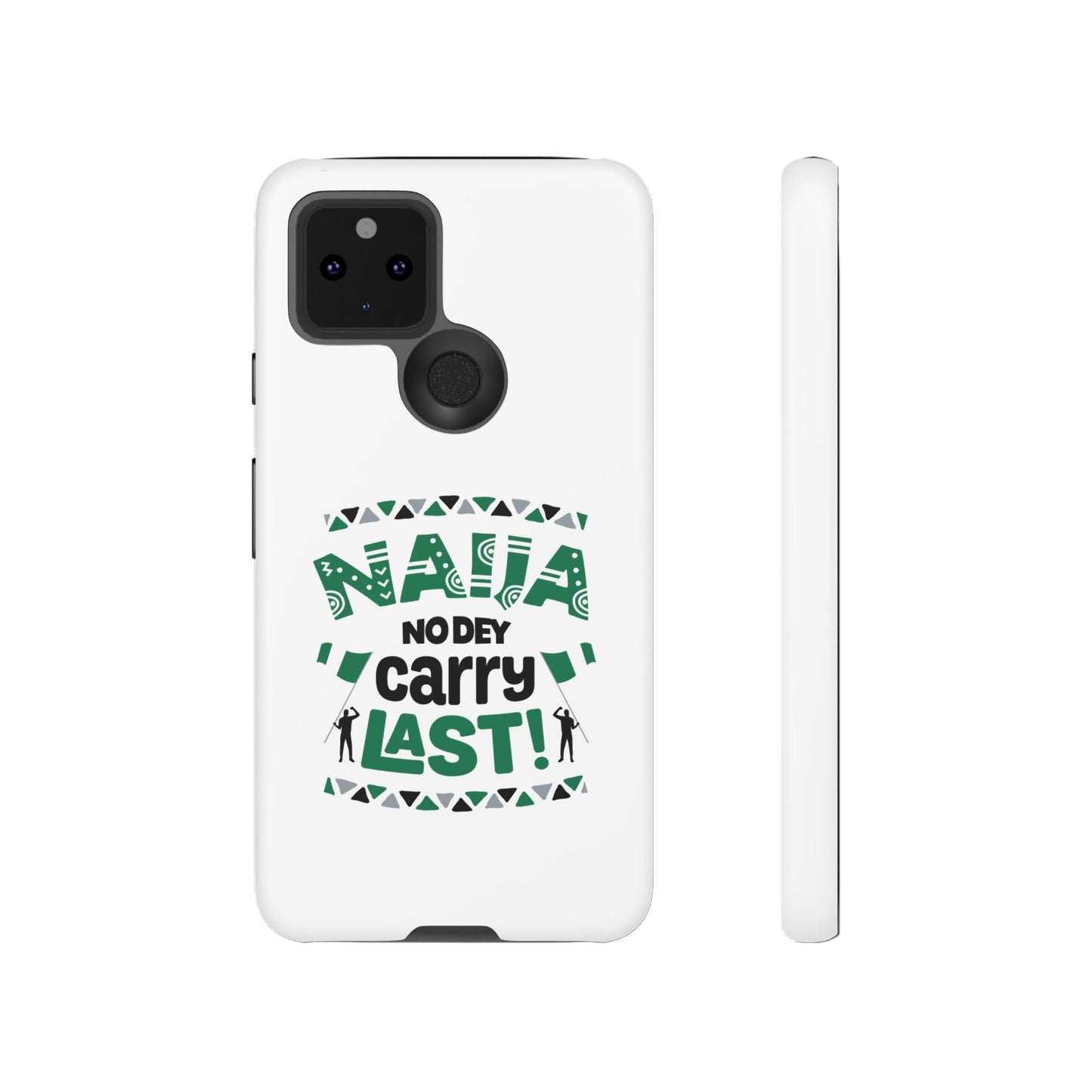 Nigerian-Inspired Tough Phone Case, Unique Gift, Trendy Accessory, Durable Protection, Fun Design for All Occasions