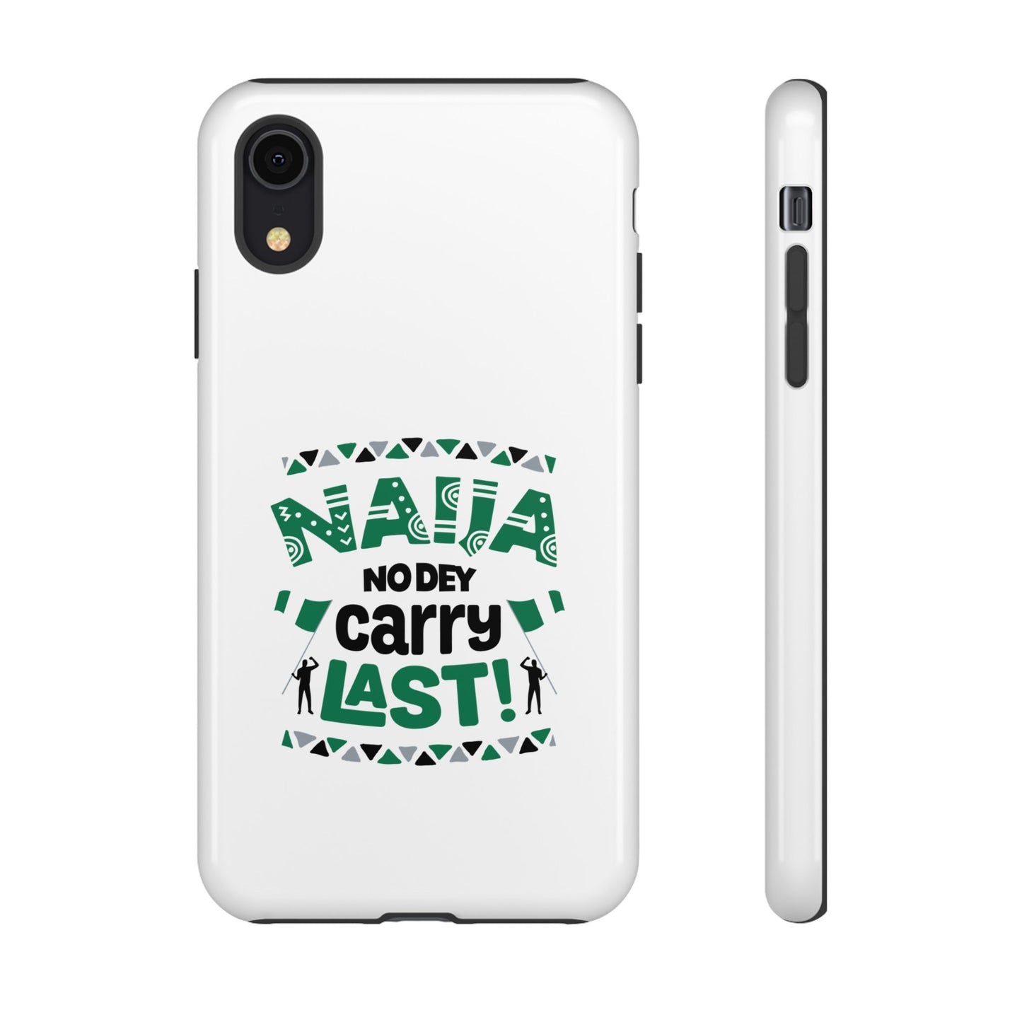 Nigerian-Inspired Tough Phone Case, Unique Gift, Trendy Accessory, Durable Protection, Fun Design for All Occasions