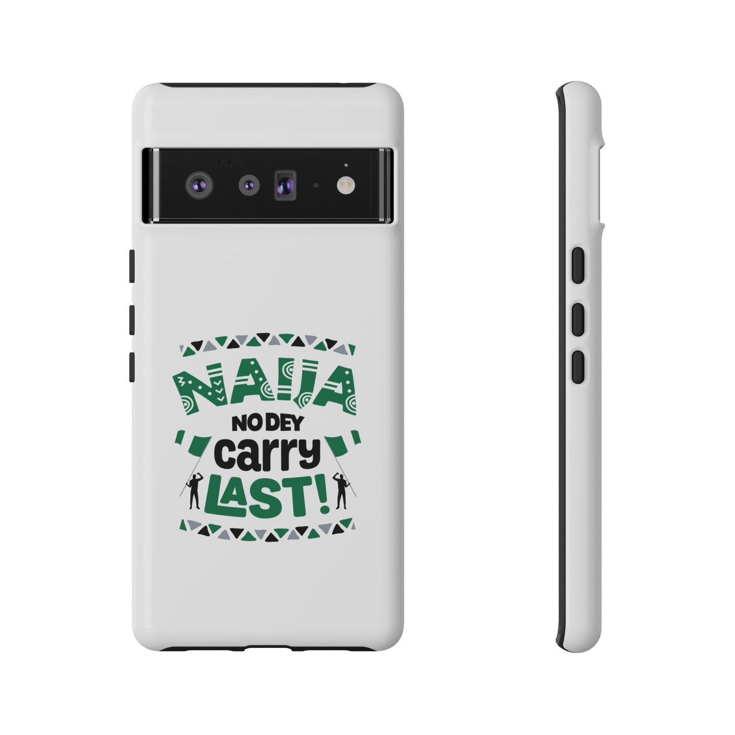 Nigerian-Inspired Tough Phone Case, Unique Gift, Trendy Accessory, Durable Protection, Fun Design for All Occasions