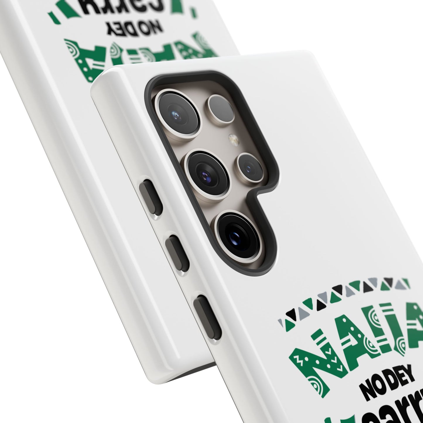Nigerian-Inspired Tough Phone Case, Unique Gift, Trendy Accessory, Durable Protection, Fun Design for All Occasions