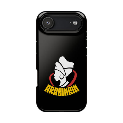 Magnetic Impact-Resistant Phone Case — Arabicin Logo