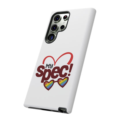 My Spec! Phone Case — Rainbow Heart Protective Case