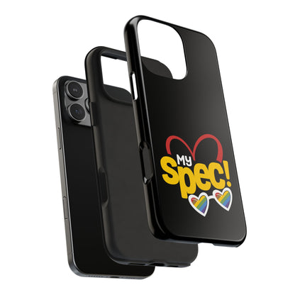 “My Spec!” Rainbow Heart Pride Protective Case