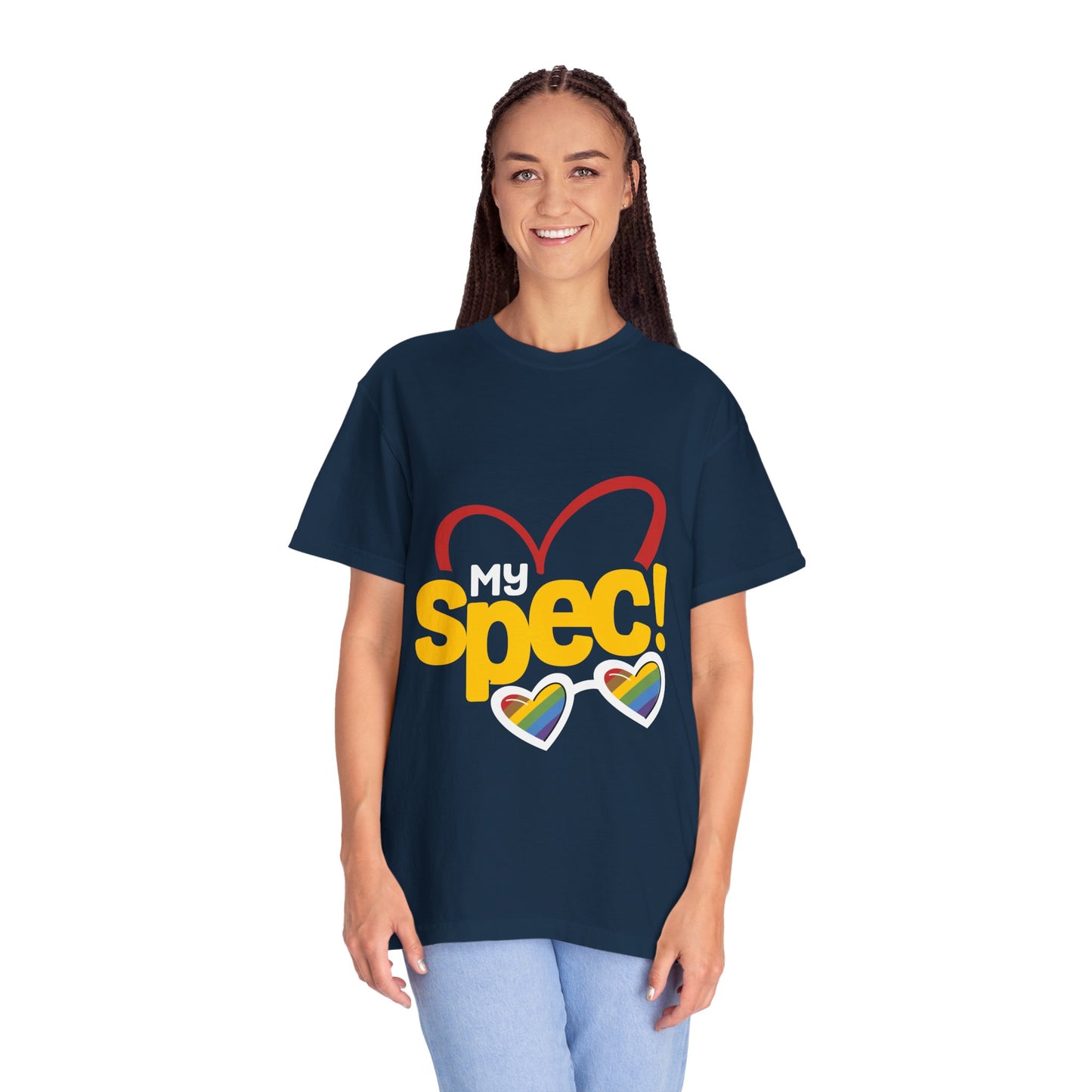 My Spec! T-Shirt – Pride Heart Sunglasses Awareness Tee