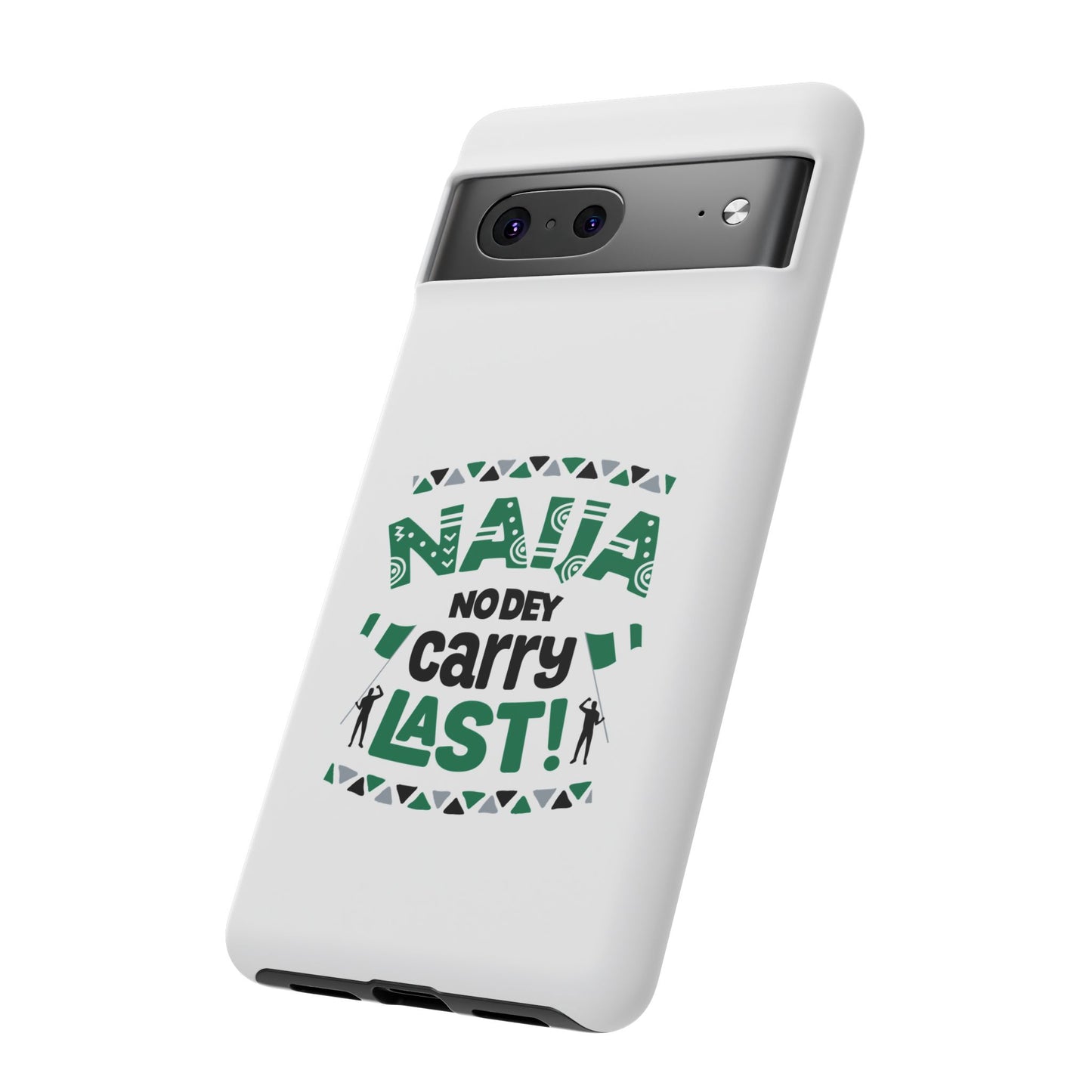 Nigerian-Inspired Tough Phone Case, Unique Gift, Trendy Accessory, Durable Protection, Fun Design for All Occasions