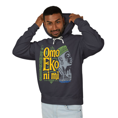 Omo Eko Ni Mi Hoodie — Lagos Pride Afrocentric Graphic Pullover