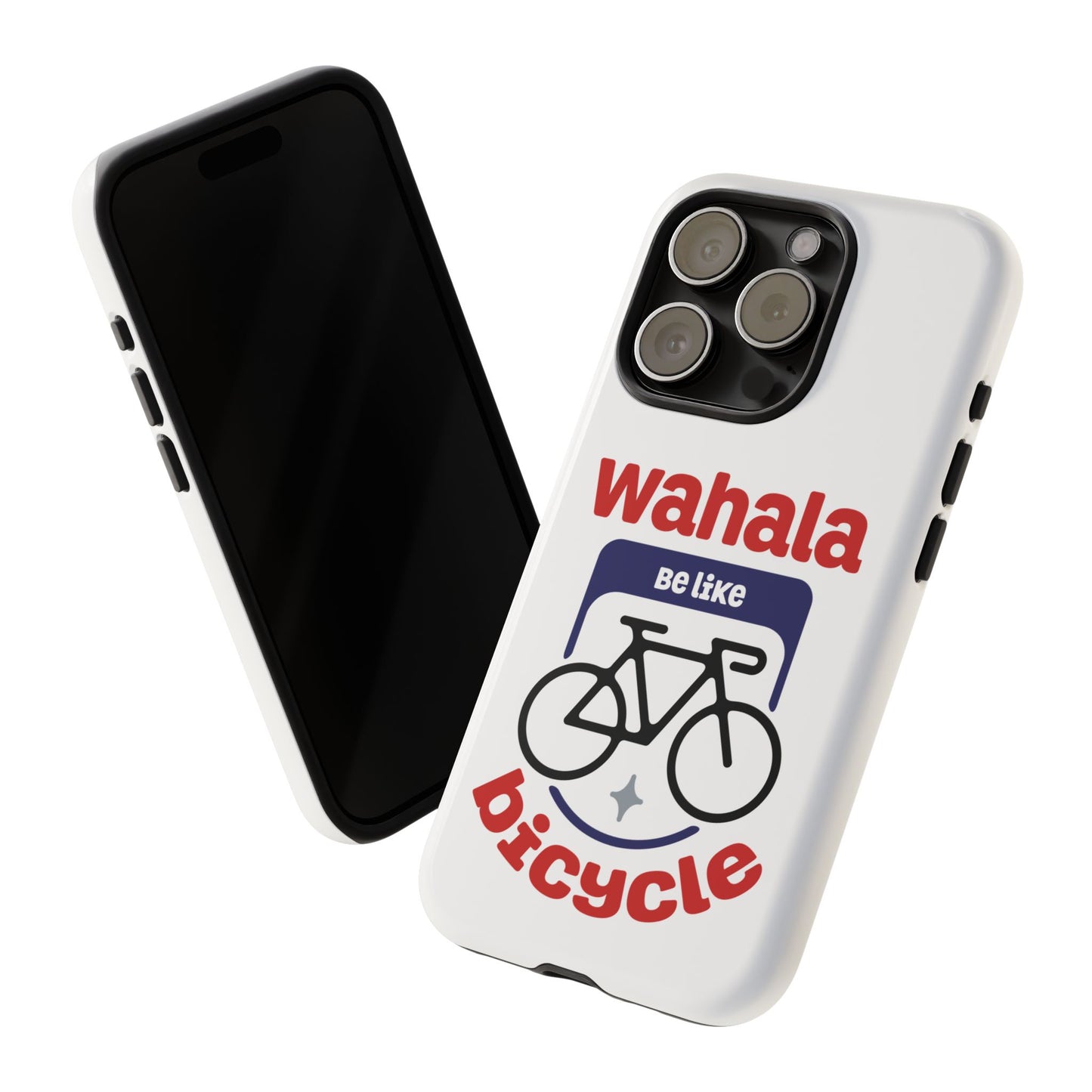 Bicycle Phone Case | Wahala Be Like | Tough Cases | Gift for Cyclists | Funny Phone Cover | Trendy Cycling Accessories