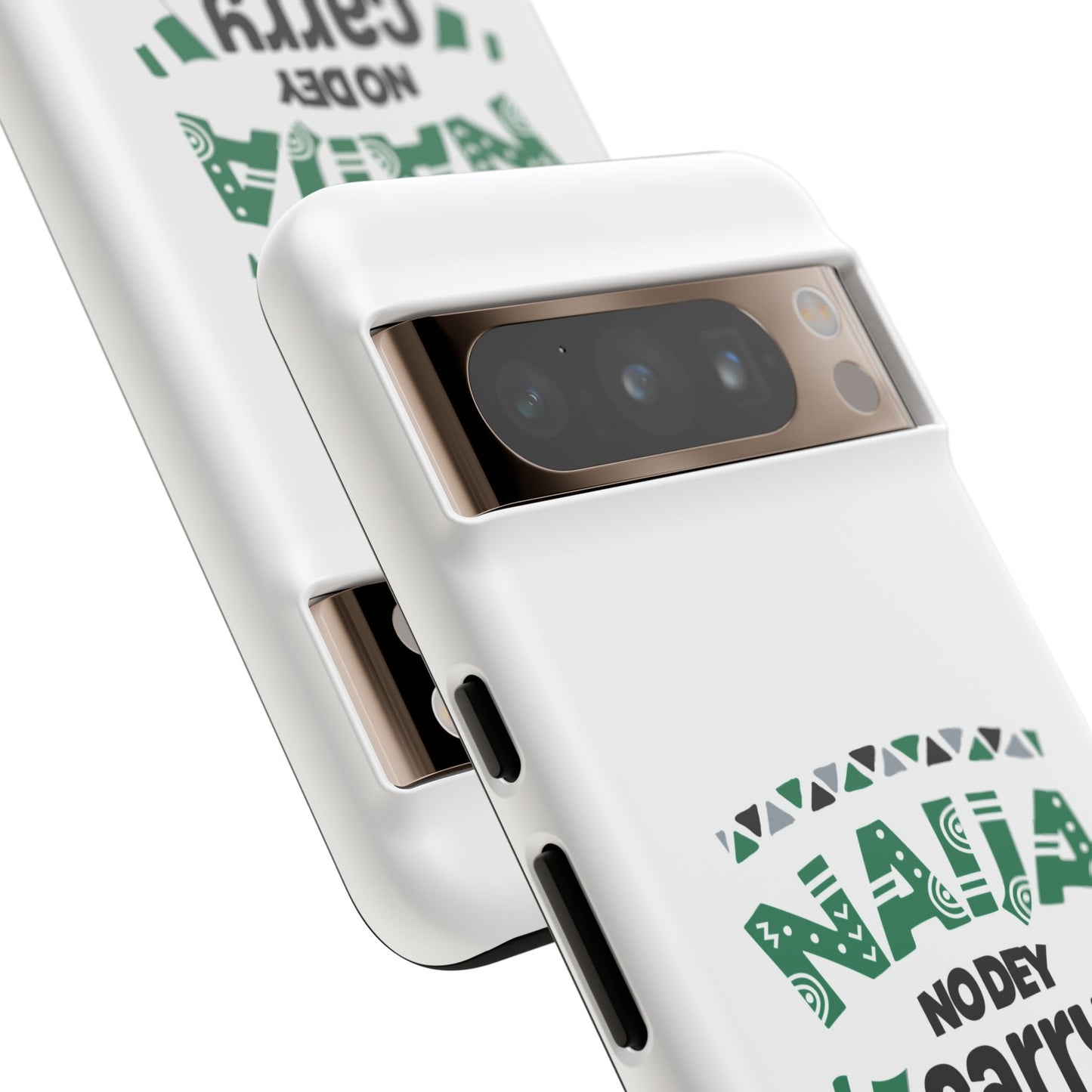 Nigerian-Inspired Tough Phone Case, Unique Gift, Trendy Accessory, Durable Protection, Fun Design for All Occasions