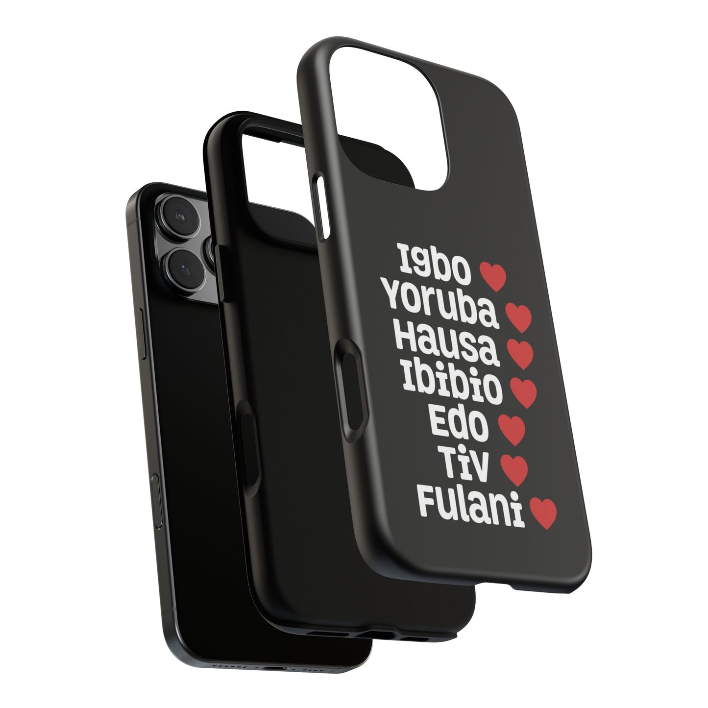Phone Case — Nigerian Ethnic Pride Design (Igbo, Yoruba, Hausa, Ibibio, Edo, Tiv, Fulani)