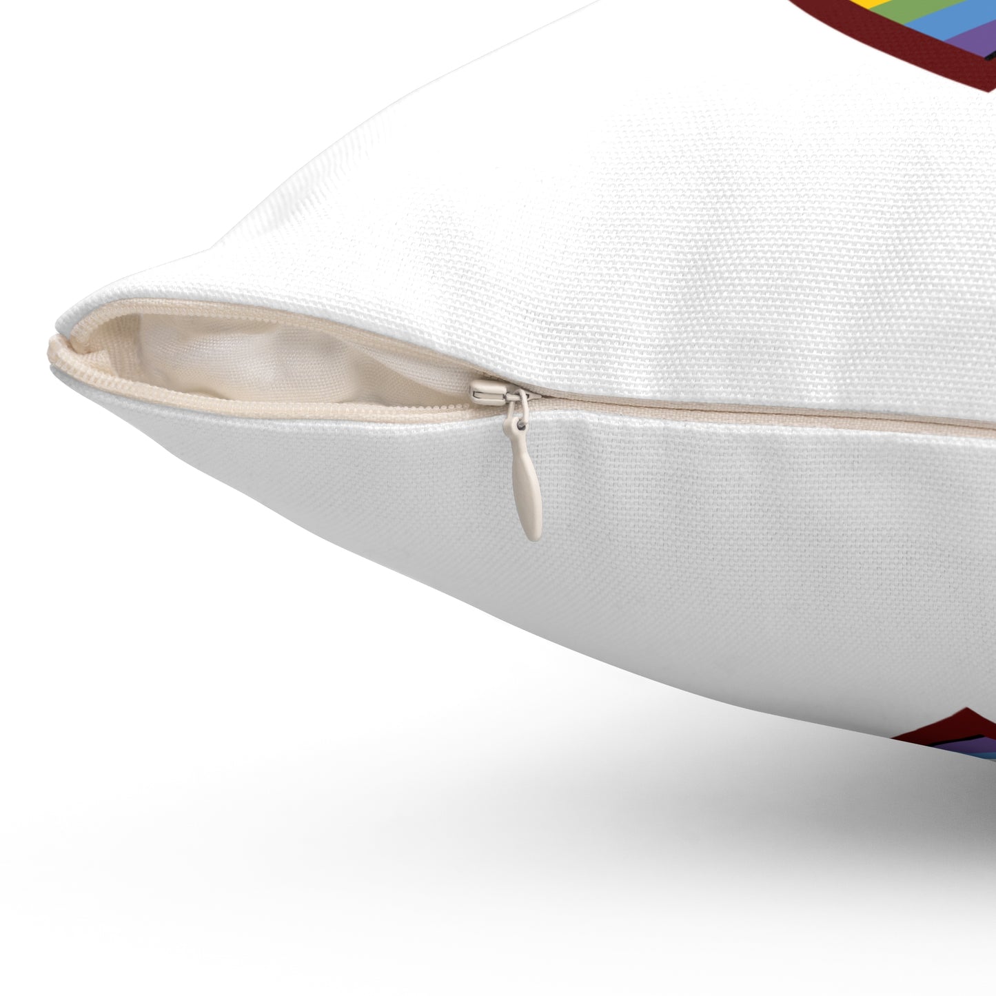 My Spec! Heart & Rainbow Glasses Decorative Pillow