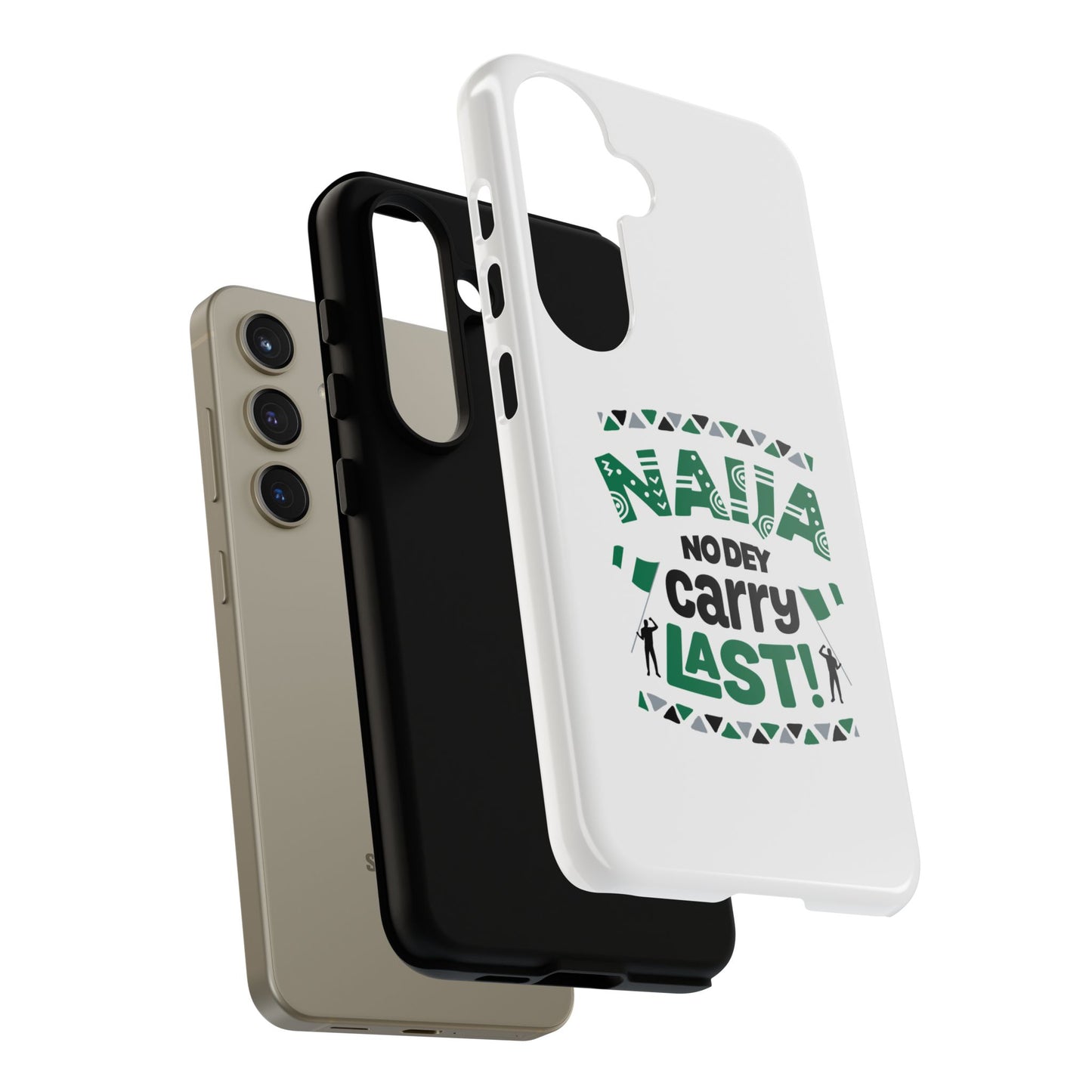 Nigerian-Inspired Tough Phone Case, Unique Gift, Trendy Accessory, Durable Protection, Fun Design for All Occasions