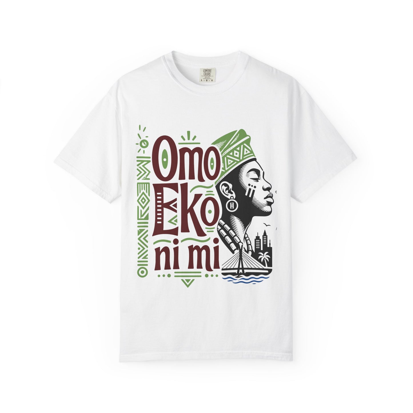 Omo Eko Ni Mi T-Shirt — Lagos Pride Nigerian Afrocentric Graphic Tee