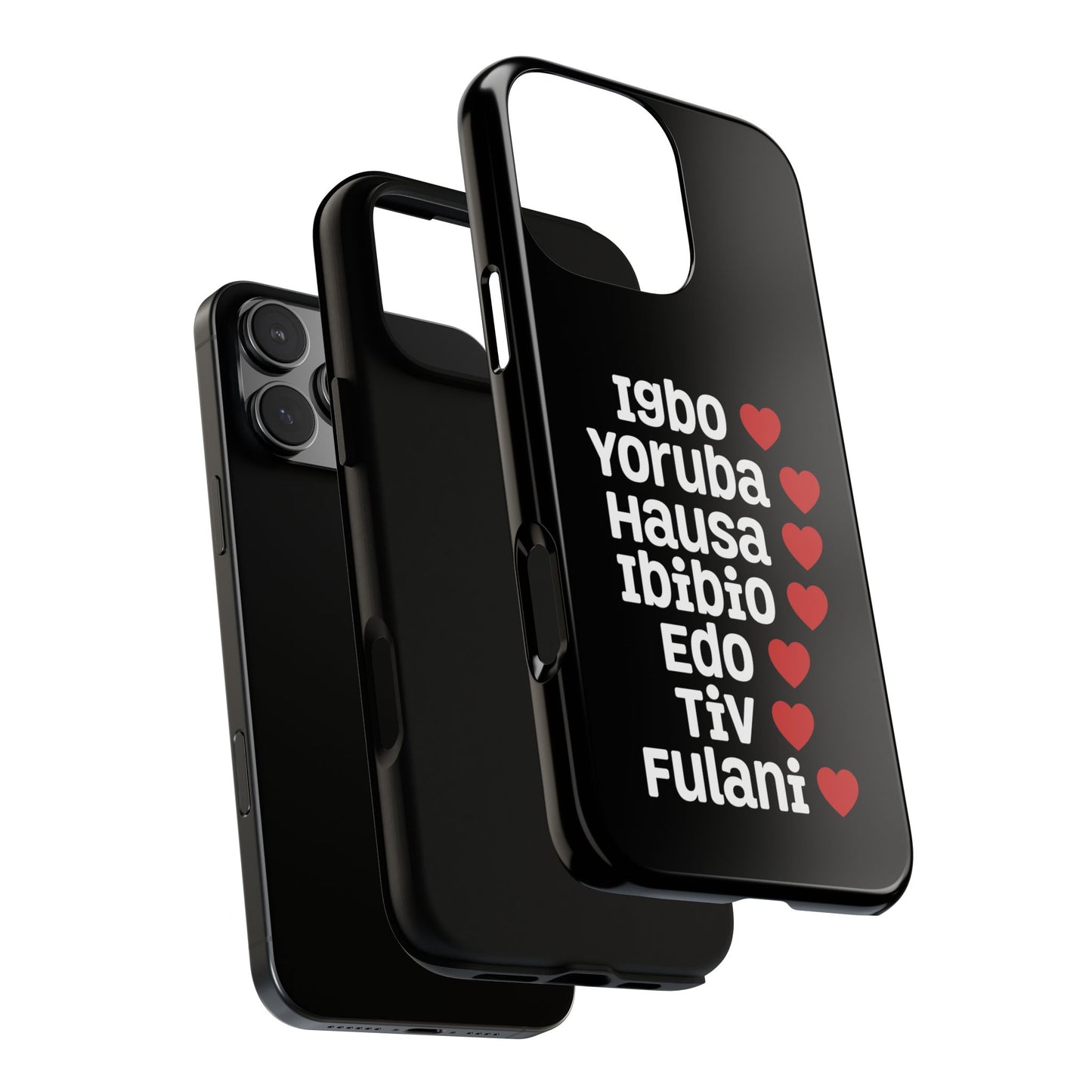 Phone Case — Nigerian Ethnic Pride Design (Igbo, Yoruba, Hausa, Ibibio, Edo, Tiv, Fulani)