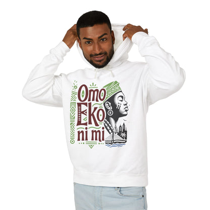 Omo Eko Ni Mi Hoodie — Lagos Pride Afrocentric Graphic Pullover