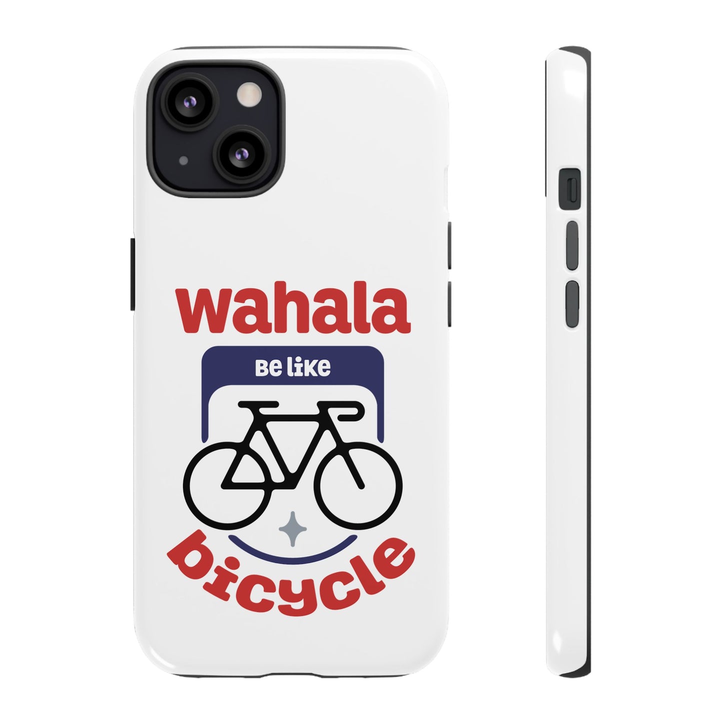 Bicycle Phone Case | Wahala Be Like | Tough Cases | Gift for Cyclists | Funny Phone Cover | Trendy Cycling Accessories