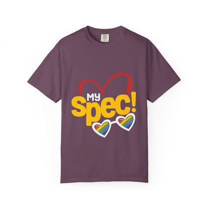 My Spec! T-Shirt – Pride Heart Sunglasses Awareness Tee