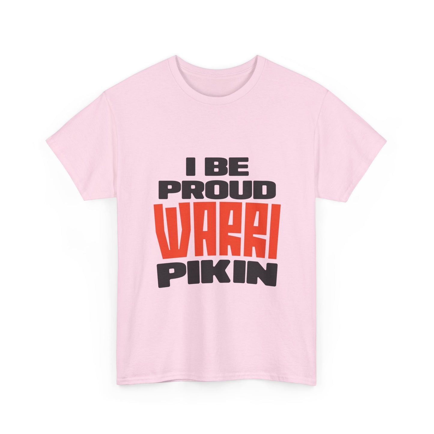''I be proud warri pikin'' Unisex Heavy Cotton Tee