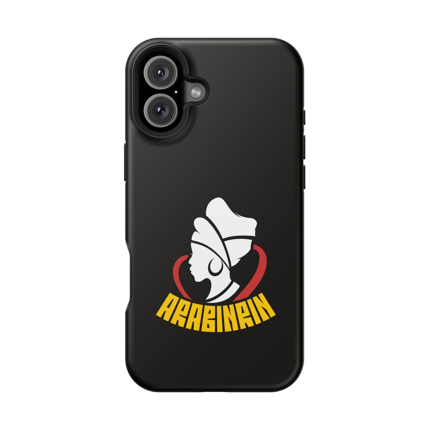 Magnetic Impact-Resistant Phone Case — Arabicin Logo