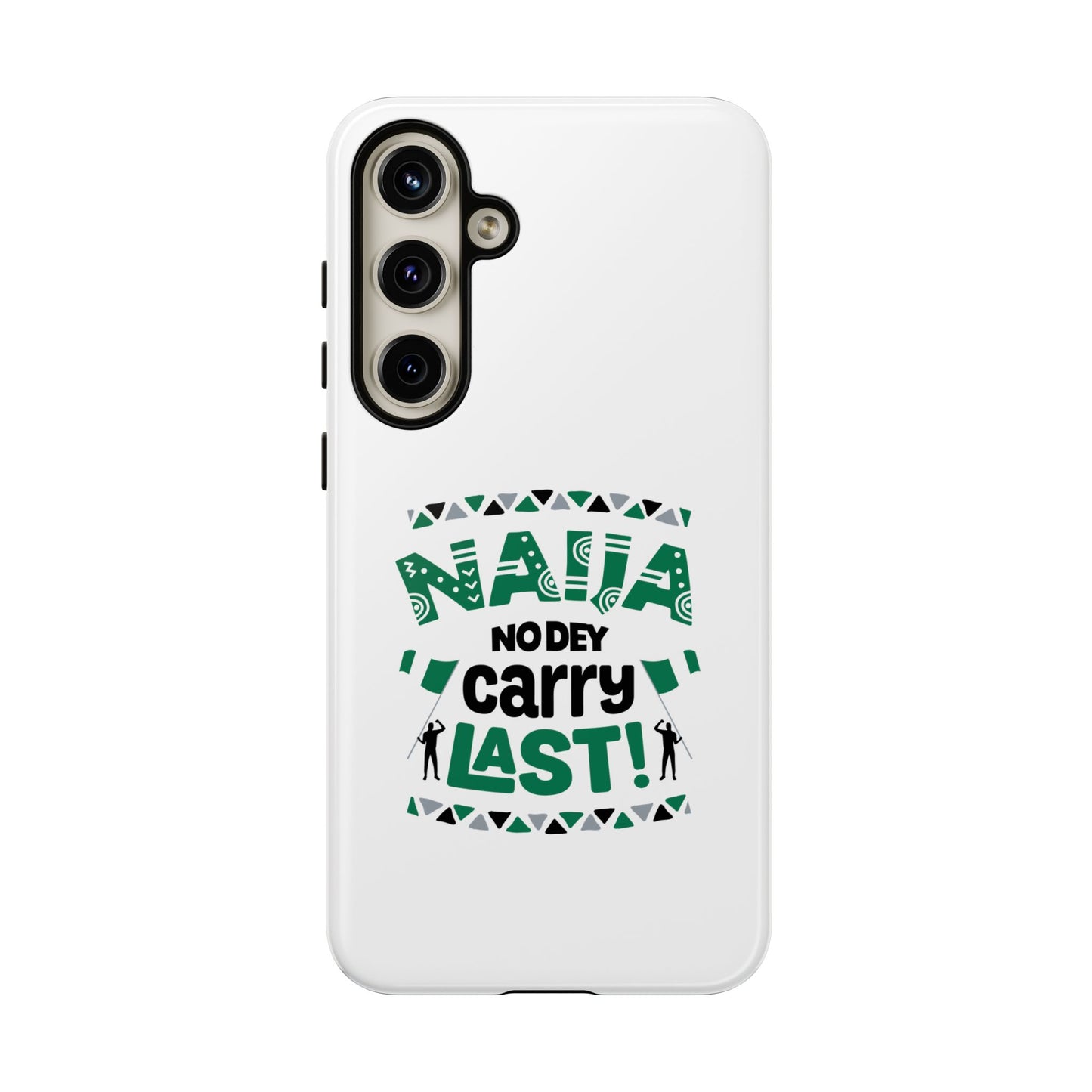 Nigerian-Inspired Tough Phone Case, Unique Gift, Trendy Accessory, Durable Protection, Fun Design for All Occasions