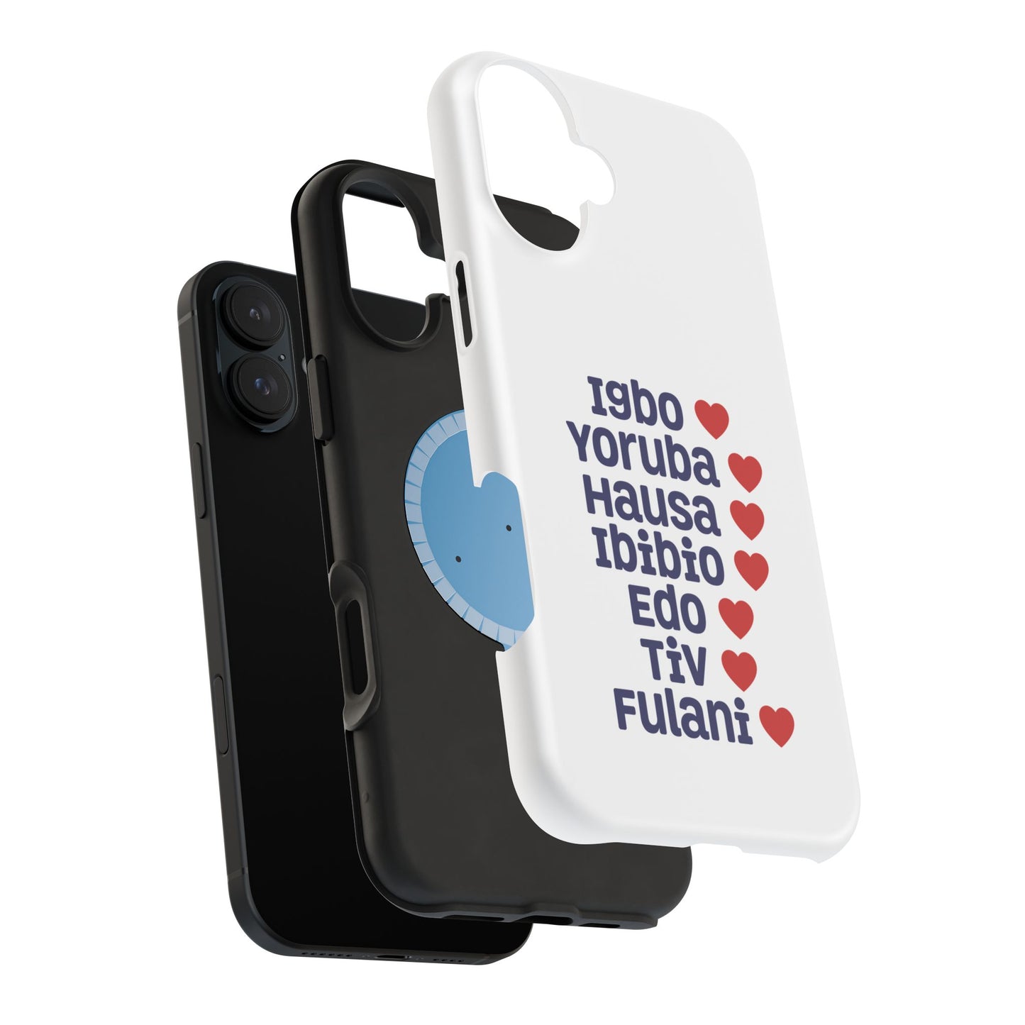 Phone Case — Nigerian Ethnic Pride List (Igbo, Yoruba, Hausa, Ibibio, Edo, Tiv, Fulani)