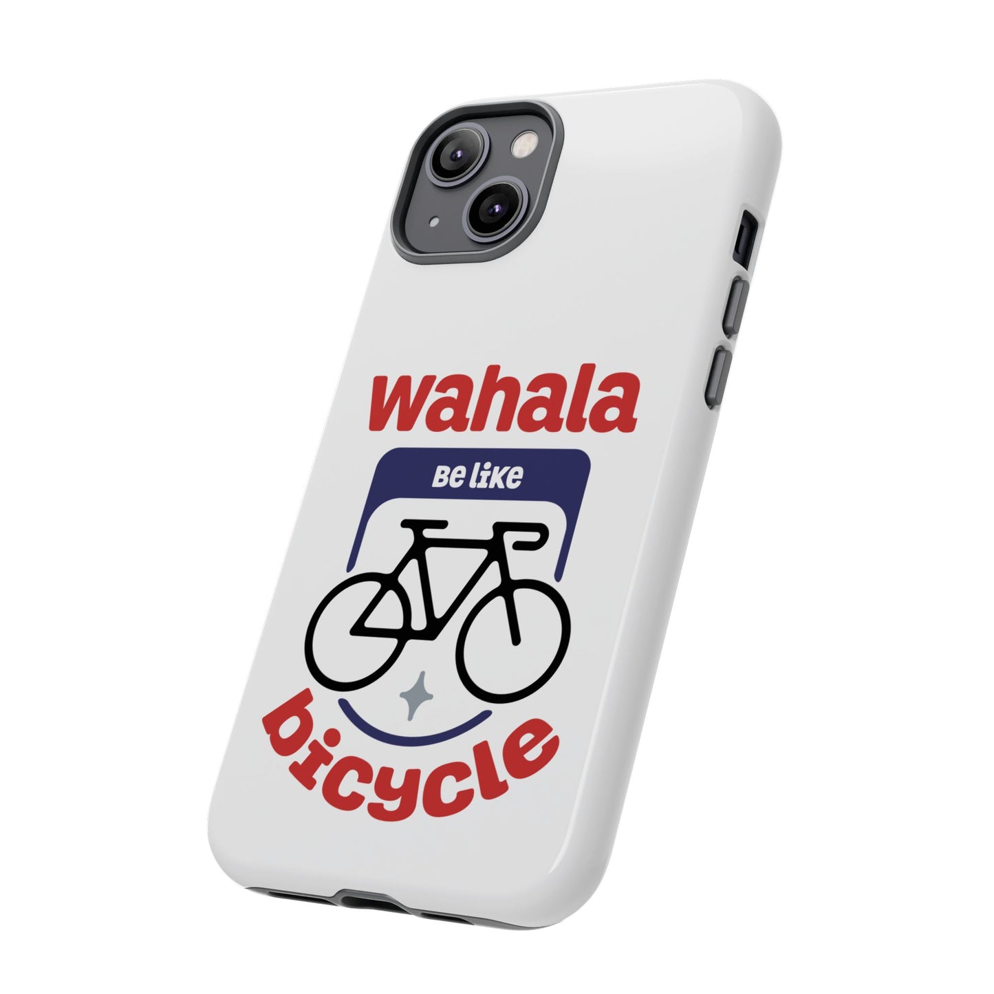 Bicycle Phone Case | Wahala Be Like | Tough Cases | Gift for Cyclists | Funny Phone Cover | Trendy Cycling Accessories