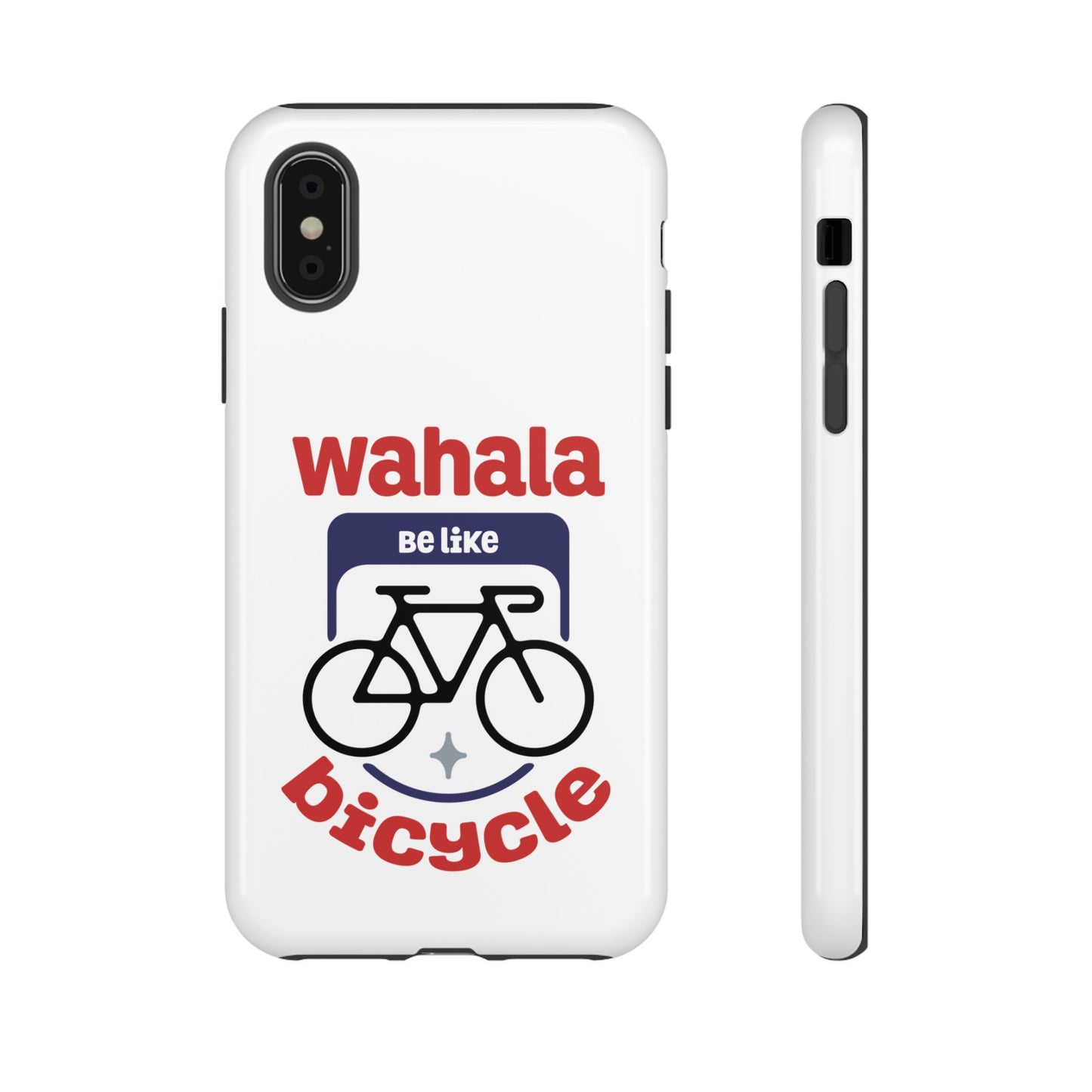 Bicycle Phone Case | Wahala Be Like | Tough Cases | Gift for Cyclists | Funny Phone Cover | Trendy Cycling Accessories