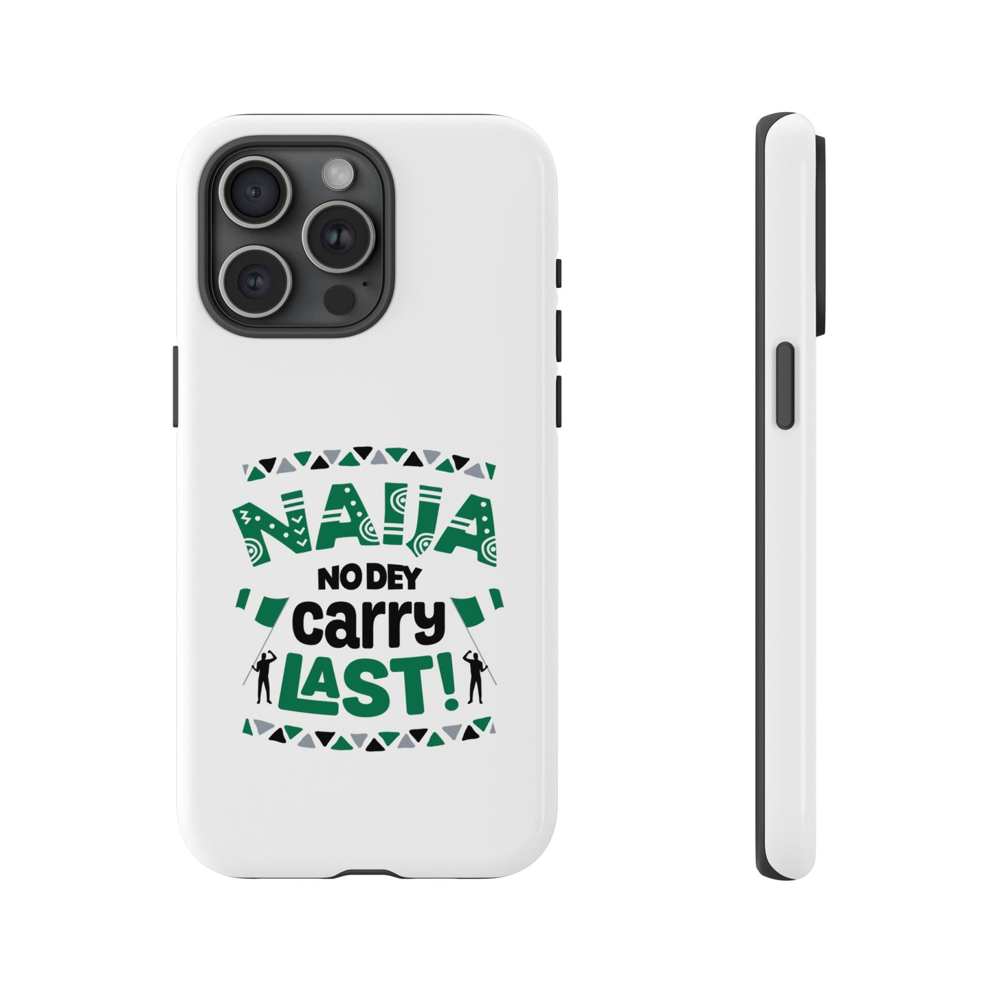 Nigerian-Inspired Tough Phone Case, Unique Gift, Trendy Accessory, Durable Protection, Fun Design for All Occasions