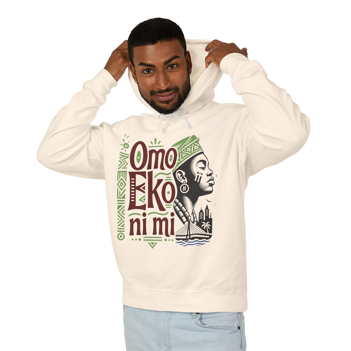 Omo Eko Ni Mi Hoodie — Lagos Pride Afrocentric Graphic Pullover