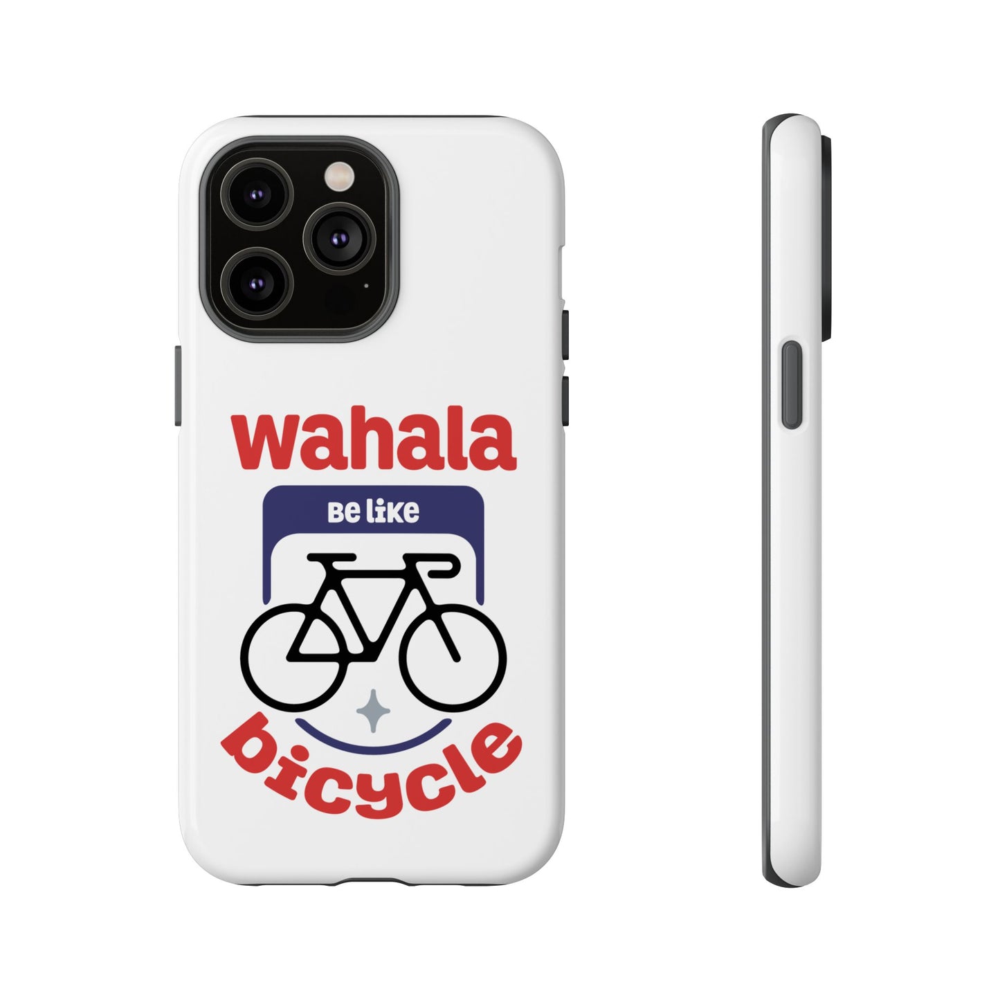 Bicycle Phone Case | Wahala Be Like | Tough Cases | Gift for Cyclists | Funny Phone Cover | Trendy Cycling Accessories