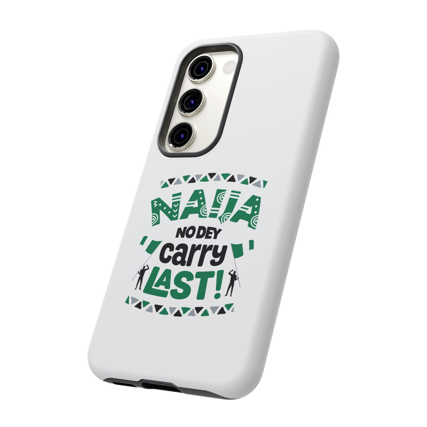 Nigerian-Inspired Tough Phone Case, Unique Gift, Trendy Accessory, Durable Protection, Fun Design for All Occasions